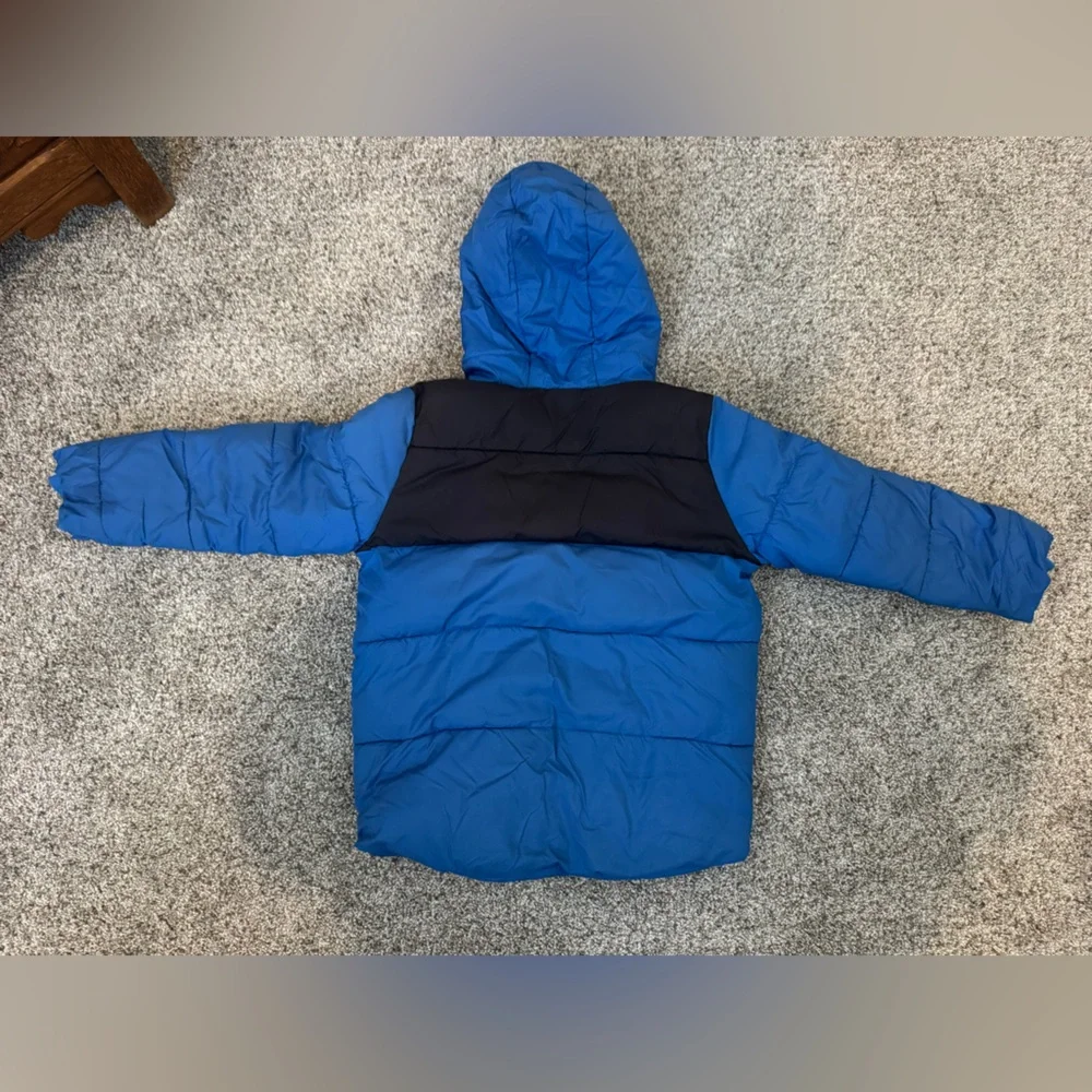 Blue and Black Kids winter Jacket